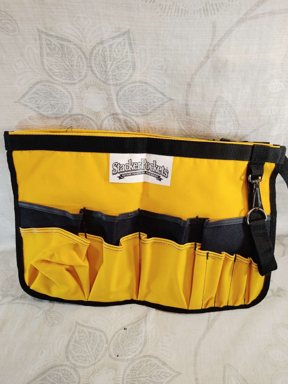 StackerPockets 31 Pockets Yellow 5 Gallon Tool Holder Organizer